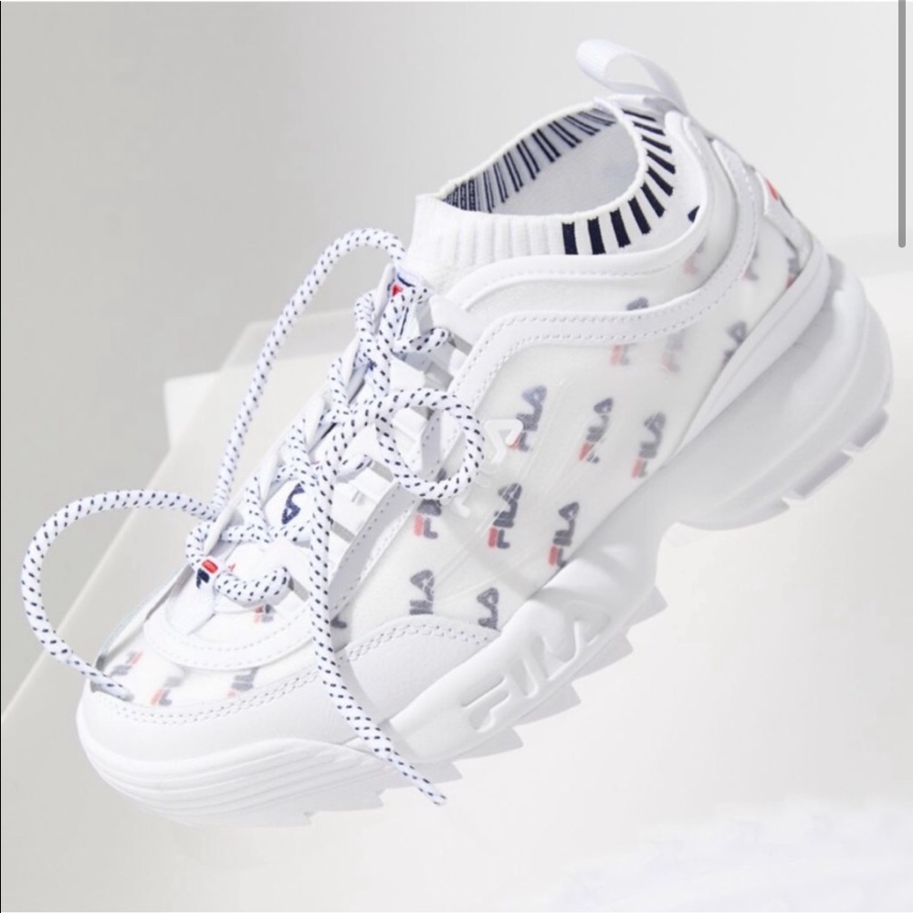 FILA Disruptor Monomesh 7.5 Sockfit Sneaker shoes platform shoes street wear - Picture 2 of 14